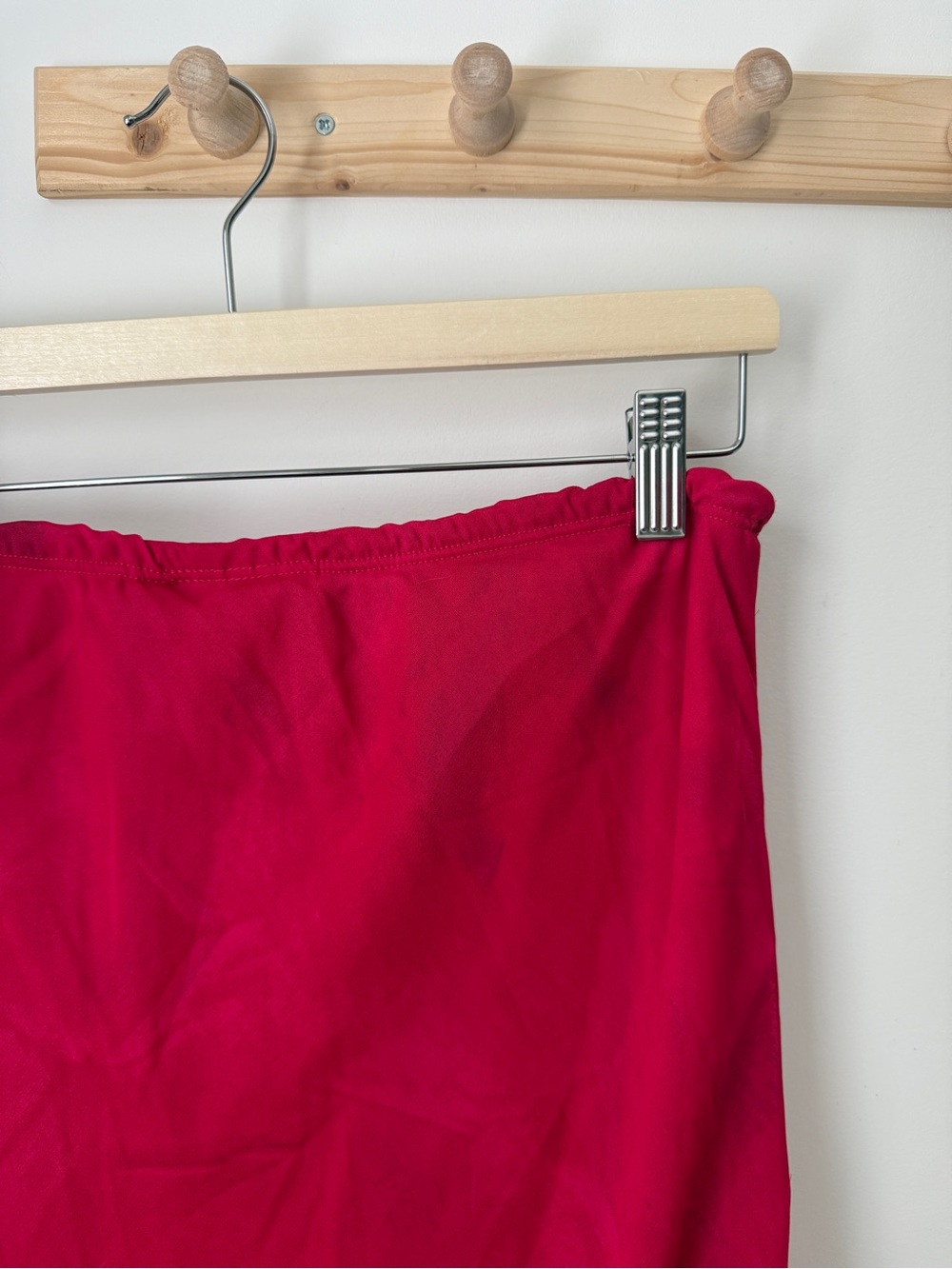 Plus Size - Penningtons Pink/Red Tie-Dye Maxi Skirt - Picture 5 of 5